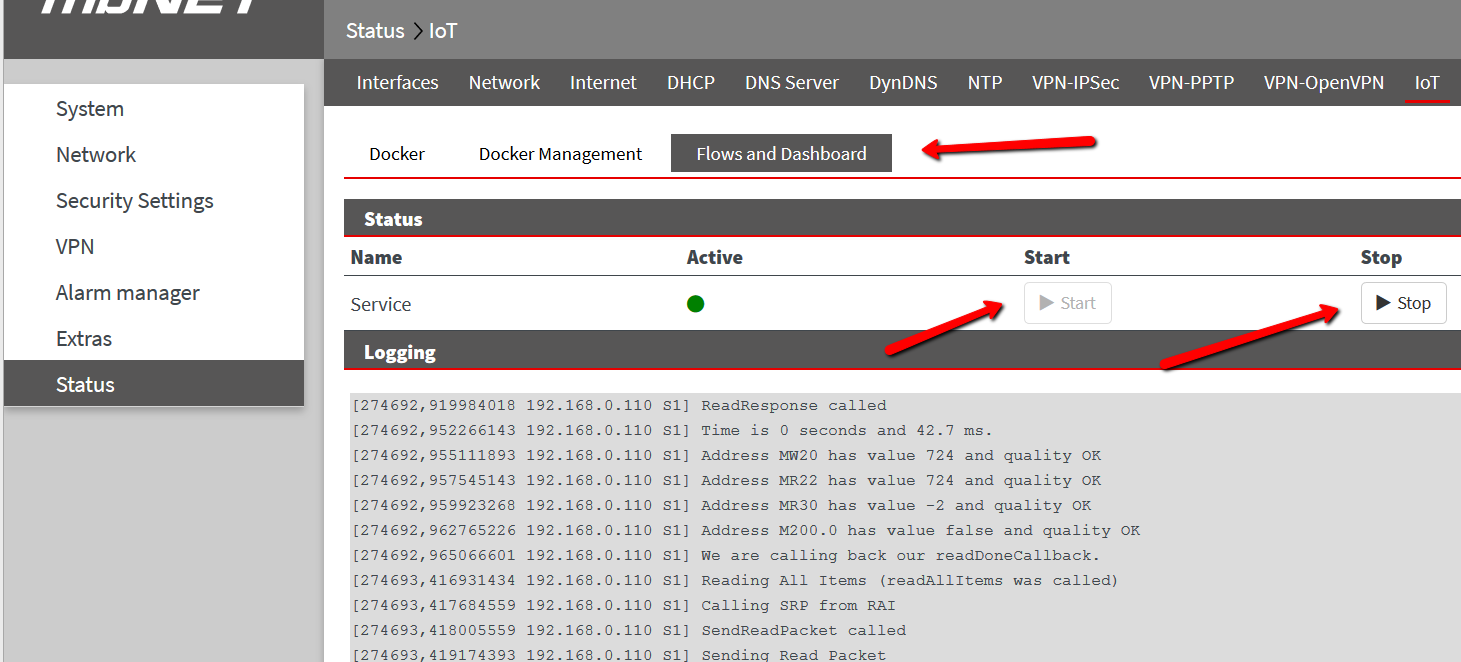 If I have programmed dead-loops in Node-RED and thus Node-RED does how can I save the before and then delete them on the system for Node-RED to start